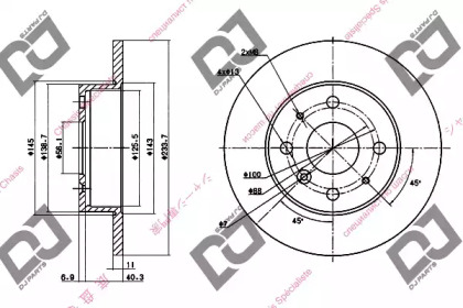 DJ PARTS BD1261